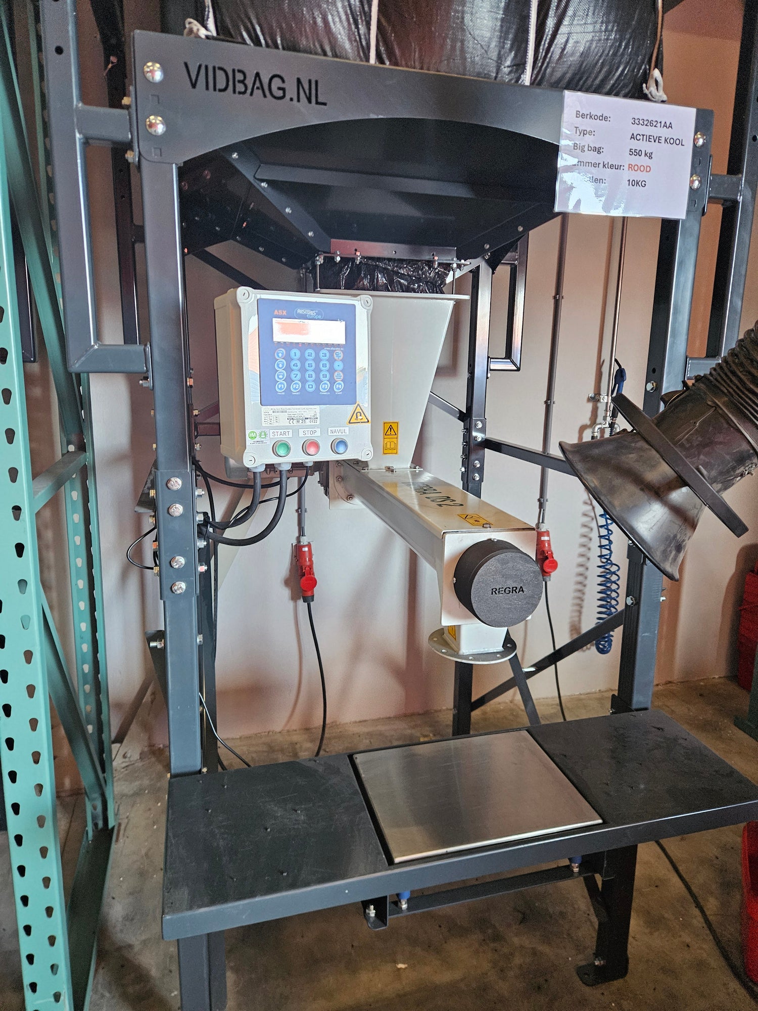 Modulo HI-DS® big bag unloading station with dosing screw